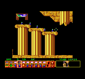 Lemmings dans SimCoupe