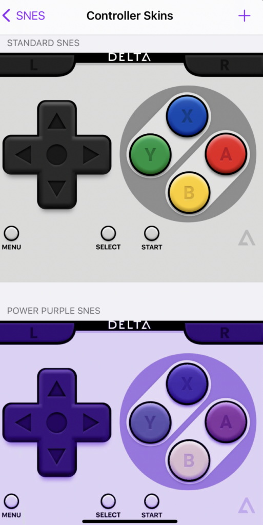 Les skin de manette virtuelle