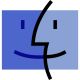 Logo de Mac OS Classic (pré Mac OS X)
