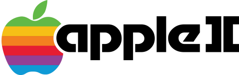 Le logo de l'Apple II