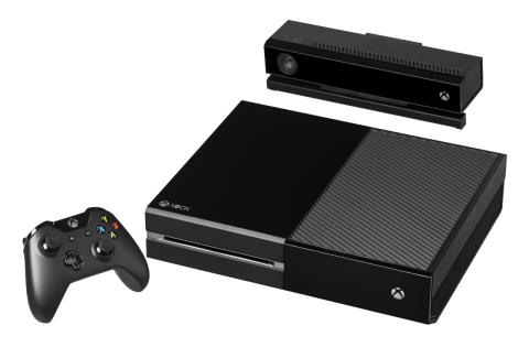 Photo de la Xbox One avec Kinect