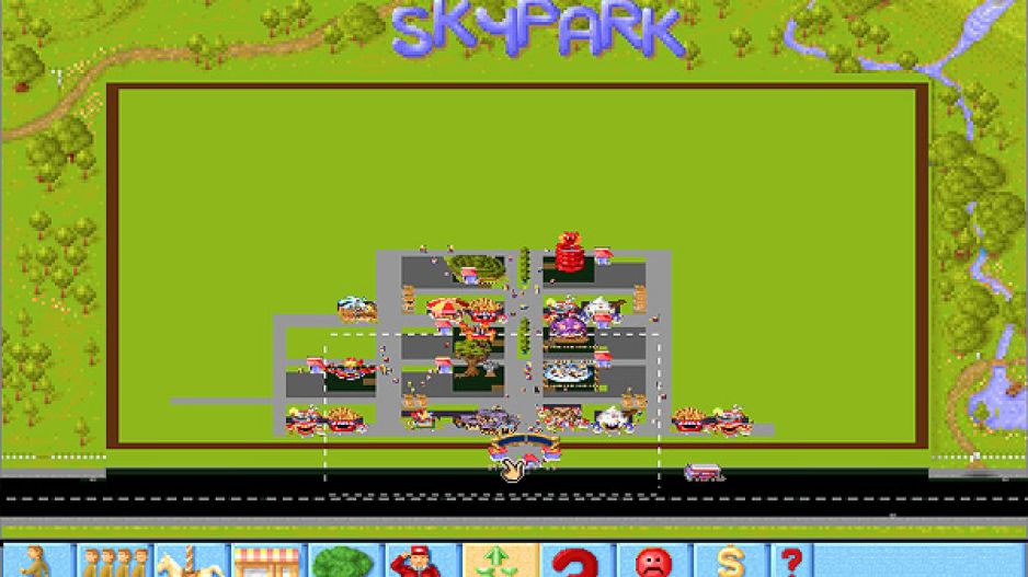 Carte theme park