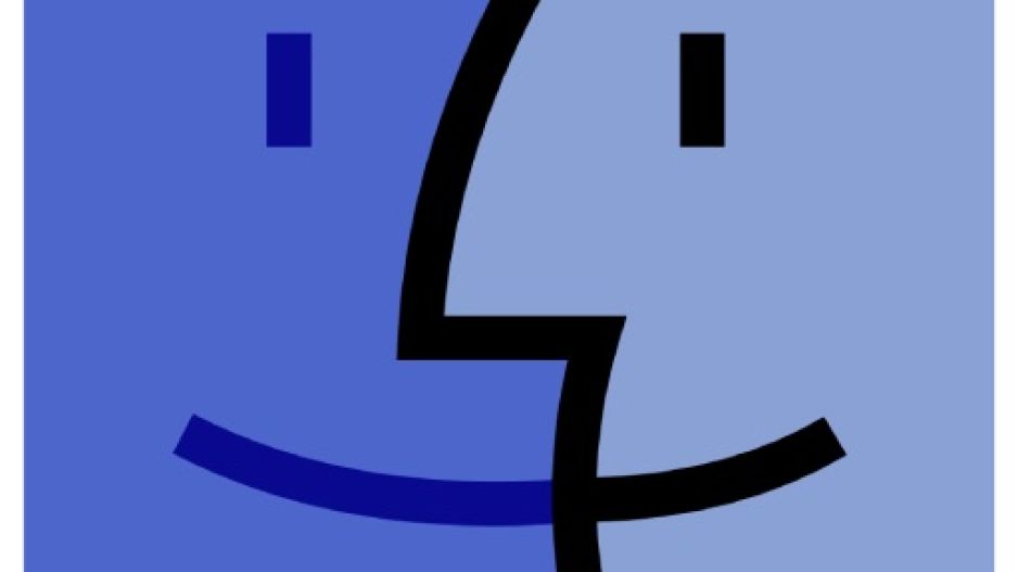 Logo de Mac OS Classic (pré Mac OS X)