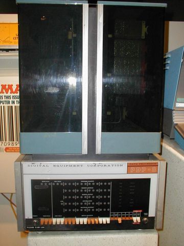Photo du PDP-8